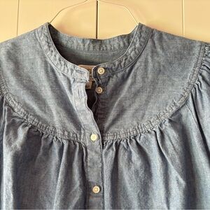 J. Crew Chambray Top